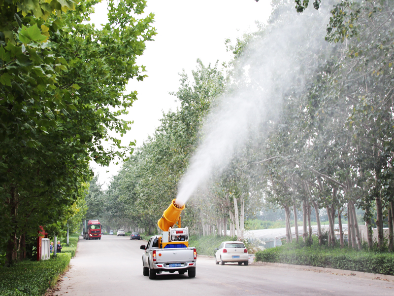 皮卡車配套車載式高射程噴霧機(jī)園林植保